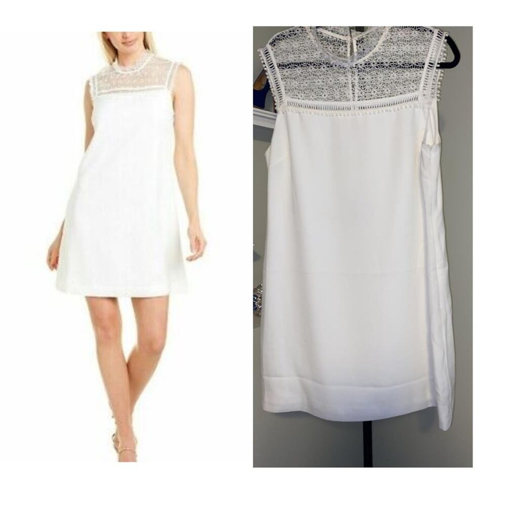 Ted Baker CARSEY Ivory Tunic Dress - Picture 2 of 16